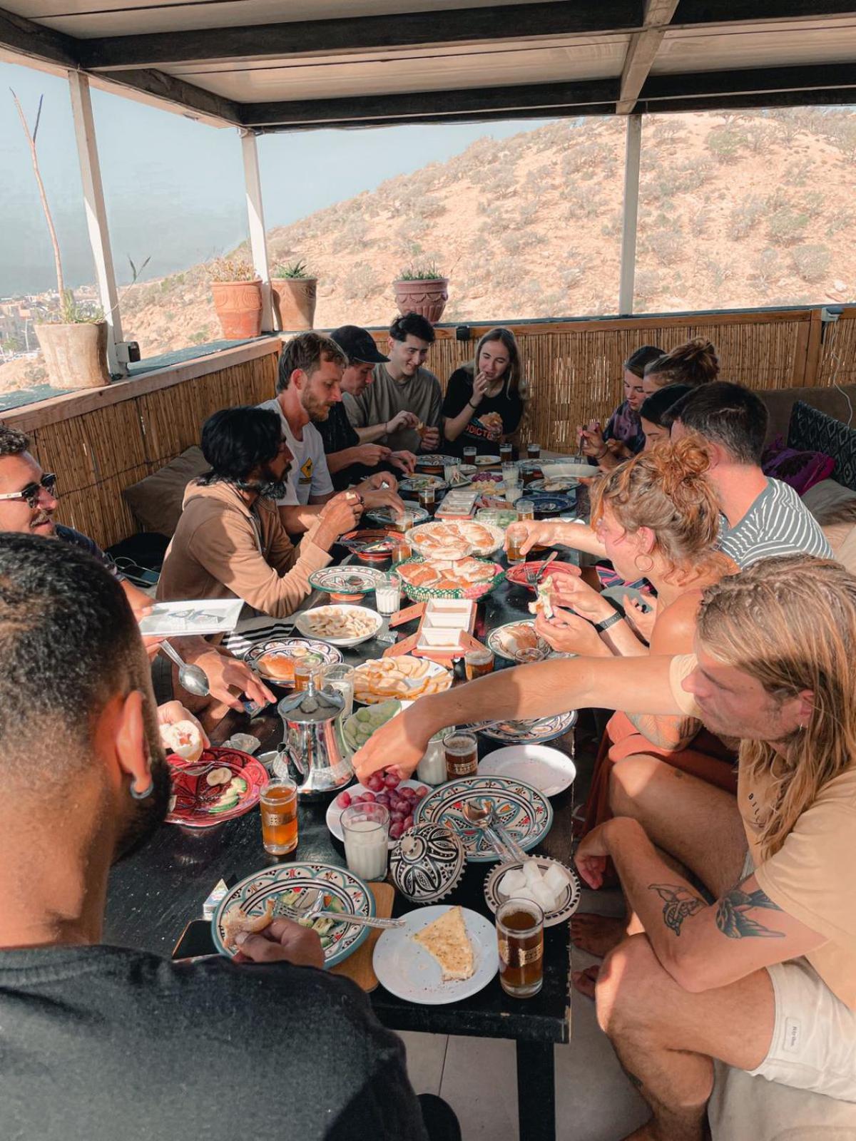Tafoukt Surf Hostel タガズー エクステリア 写真